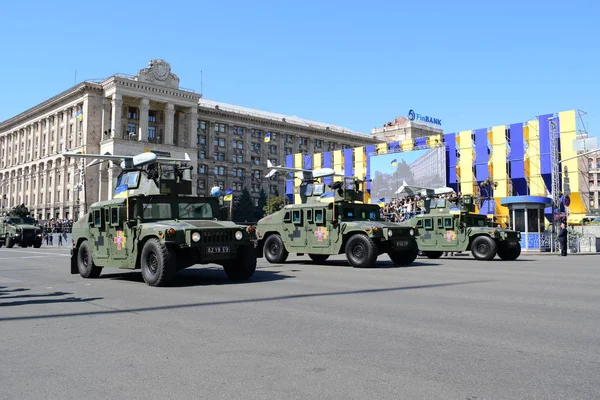 Kyiv Ukraine August 2018 Military Parade Independence Day Ukraine — Stock Photo, Image