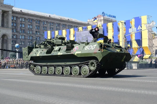 Kyiw Ukraine August 2018 Militärparade Zum Unabhängigkeitstag Der Ukraine — Stockfoto