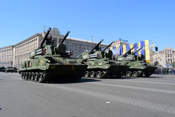 Kyiv Ukraine August 2018 Military Parade Independence Day Ukraine — Stock Photo, Image