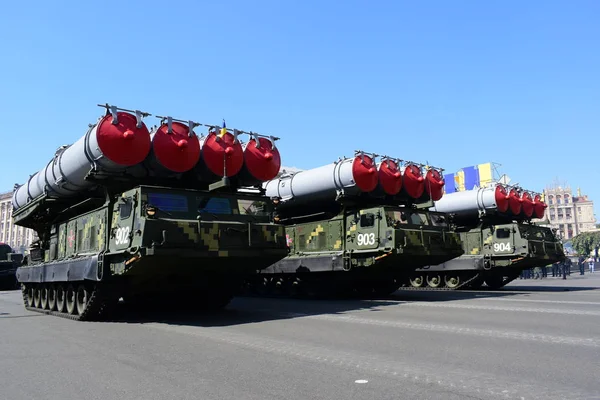 Kyiv Ukraine August 2018 Military Parade Independence Day Ukraine — Stock Photo, Image