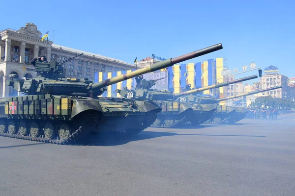 Kyiv Ukraine August 2018 Military Parade Independence Day Ukraine — Stock Photo, Image