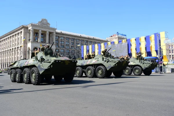 Kiev Ukrayna Ağustos 2018 Ukrayna Bağımsızlık Günü Askeri Geçit Töreni — Stok fotoğraf