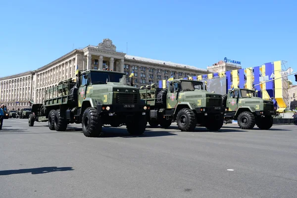 Kyiv Ukraine August 2018 Military Parade Independence Day Ukraine — Stock Photo, Image