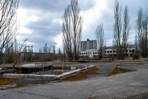 Прип'ять (Чорнобильська зона ) — стокове фото