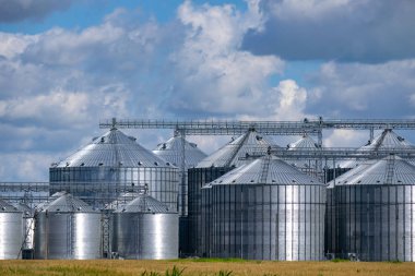 Tahıl asansörü siloları