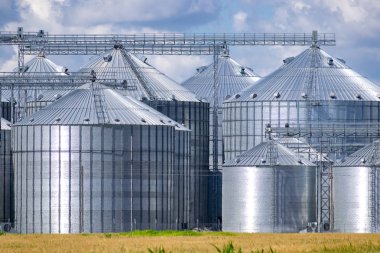 Tahıl asansörü siloları