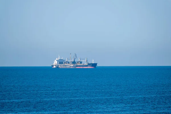 Está Cargando Granelero Mar — Foto de Stock