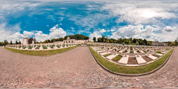 Panorama Esférico Con Ángulo Visión 360 Grados Listo Para Realidad — Foto de Stock