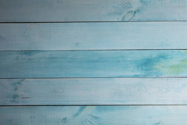 Wood Surface Blue Texture Wood Boards Background — 스톡 사진
