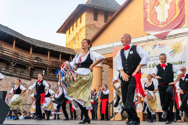 Inauguración Del Festival Polissya Verano Con Folklore Lutsk Ucrania 2018 — Foto de Stock