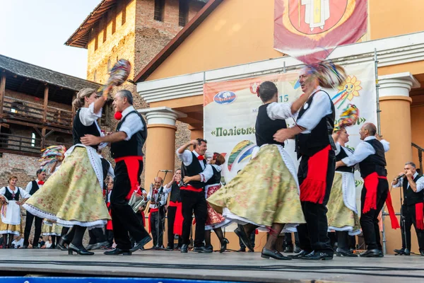 Inauguración Del Festival Polissya Verano Con Folklore Lutsk Ucrania 2018 — Foto de Stock