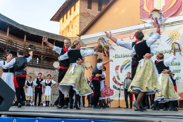 Inauguración Del Festival Polissya Verano Con Folklore Lutsk Ucrania 2018 — Foto de Stock