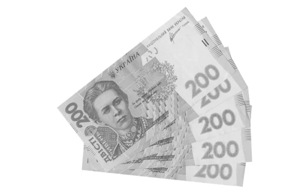 乌克兰货币格里夫纳 — 图库照片