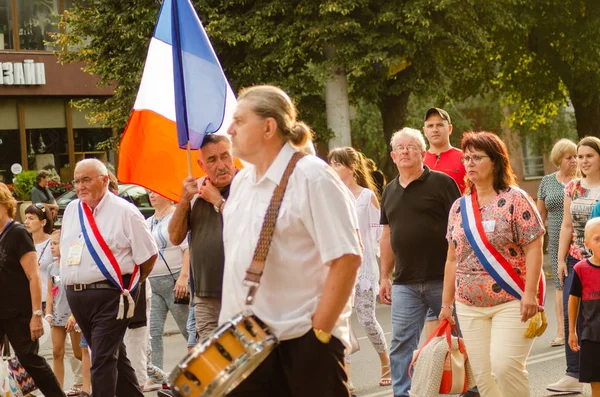 Uzavření festivalu "Polissya léto se slavností Ukrajina" 25.08.2018 — Stock fotografie