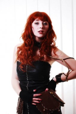 güzel seksi redhead kız