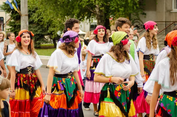 Clausura del festival "Polissya verano con folklore Lutsk Ucrania" 25.08.2018 —  Fotos de Stock