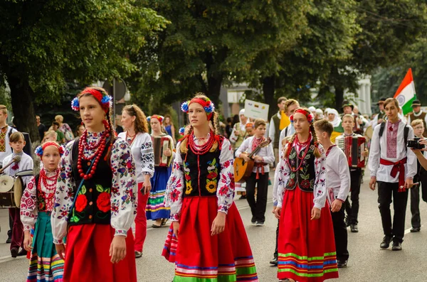 Clôture du festival "Polissya été avec Folklore Lutsk Ukraine" 25.08.2018 — Photo
