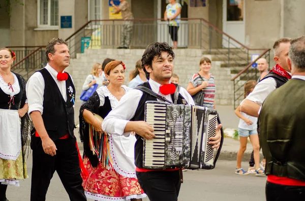 Uzavření festivalu "Polissya léto se slavností Ukrajina" 25.08.2018 — Stock fotografie