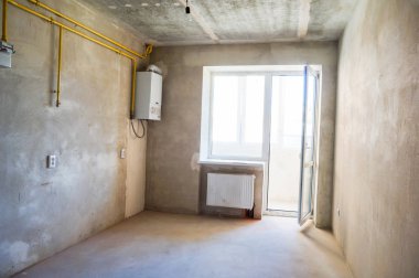 Modern ve yeni apartman. Multistoried, yeni, modern ve şık yaşam blok daireler. Gerçek arazi. Yeni ev. Yeni blok daireler inşa edilmiş