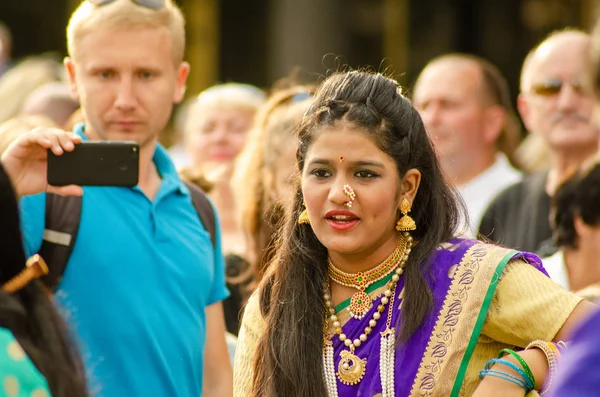 Afsluiting van het festival "Polissya zomer met folklore Lutsk Ukraine" 25.08.2018 — Stockfoto