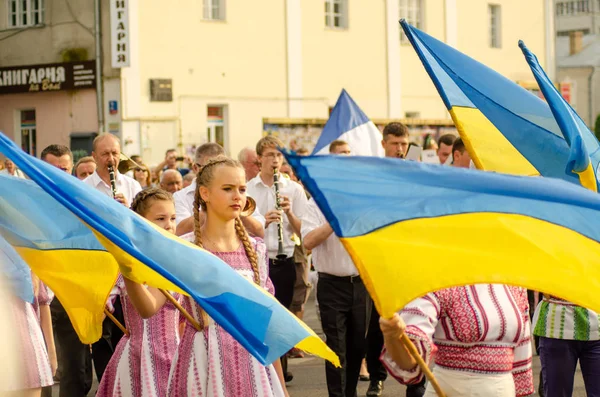 Clôture du festival "Polissya été avec Folklore Lutsk Ukraine" 25.08.2018 — Photo