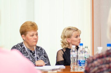 Ukrayna'da Avrupa insan hakları standartlarının uygulanmasının iyileştirilmesi konferansı. Lutsk Ukrayna 10.19.2018