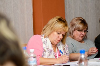 Ukrayna'da Avrupa insan hakları standartlarının uygulanmasının iyileştirilmesi konferansı. Lutsk Ukrayna 10.19.2018