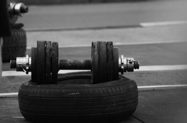 Lutsk Volyn Bölgesi Ukrayna, 25.08.17. yarış rangmenmen powerlifters
