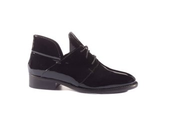 Güzel zarif süet mavi kadın açık yaz ayakkabı sandalet beyaz bir arka plan üzerinde yüksek topuklu, izole.