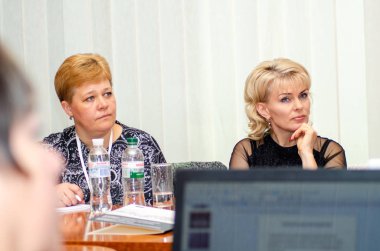 Ukrayna'da Avrupa insan hakları standartlarının uygulanmasının iyileştirilmesi konferansı. Lutsk Ukrayna 10.19.2018