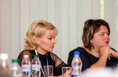 Ukrayna'da Avrupa insan hakları standartlarının uygulanmasının iyileştirilmesi konferansı. Lutsk Ukrayna 10.19.2018