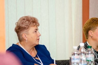 Ukrayna'da Avrupa insan hakları standartlarının uygulanmasının iyileştirilmesi konferansı. Lutsk Ukrayna 10.19.2018