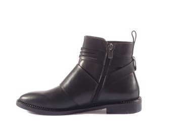 Güzel zarif süet mavi kadın açık yaz ayakkabı sandalet beyaz bir arka plan üzerinde yüksek topuklu, izole.