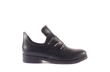 Güzel zarif süet mavi kadın açık yaz ayakkabı sandalet beyaz bir arka plan üzerinde yüksek topuklu, izole.