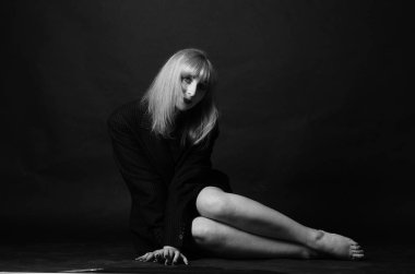 seksi güzel genç woman.passion kız erkek gömlek