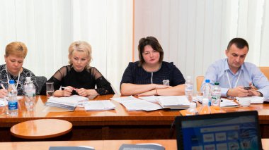 Ukrayna'da Avrupa insan hakları standartlarının uygulanmasının iyileştirilmesi konferansı. Lutsk Ukrayna 10.19.2018