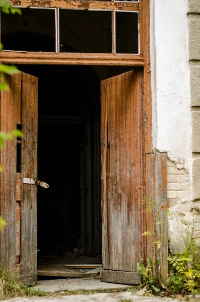 Antique porte mystère neutre — Photo