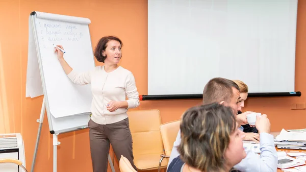 Conferência sobre o reforço da aplicação das normas europeias em matéria de direitos humanos na Ucrânia. Lutsk Ucrânia 10.19.2018 — Fotografia de Stock