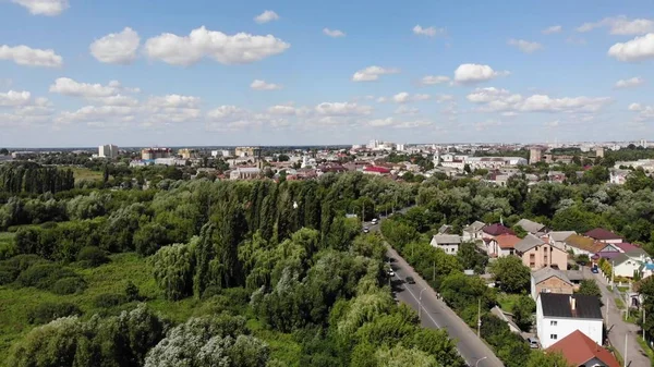 Blick Auf Die Stadt — Stockfoto