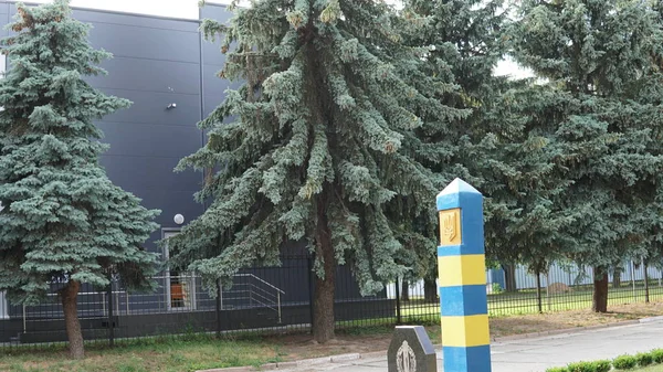 Ein Schöner Blick Auf Die Stadt Des Parks — Stockfoto