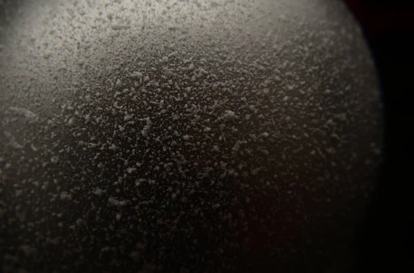 Closeup Shot Textured Ball Shiny Grains — Stock Photo, Image