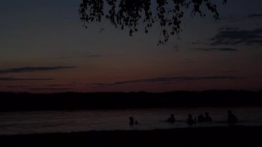 Dramatik gökyüzünün güzel görüntüleri