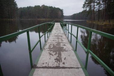 Güzel dağ gölü Maricheika Ukrayna Karpatlar. Yaz güneşli gün. Ülkenin güzel yerleri Ukrayna doğası. Tampon bölge.