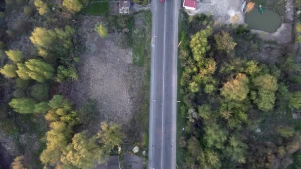 Imagens Bairro Com Edifícios Apartamentos — Vídeo de Stock