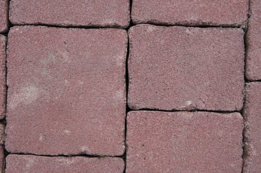 Perspektif içinde taş kaldırım. Taş kaldırım dokusu. Granit cobblestoned kaldırım arka plan. Arka plan bir kaldırım taşı kaldırım yakın çekim