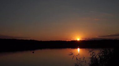 Dramatik gökyüzünün güzel görüntüleri