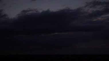 Güzel bulutların hızlandırılmış görüntüleri