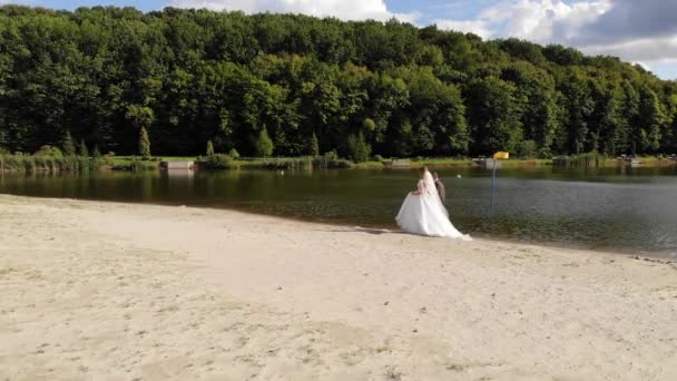 Filmagens Celebração Casamento — Vídeo de Stock