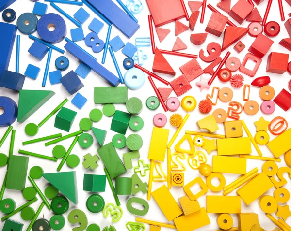Muchísimos Juguetes Color Para Niños — Foto de Stock