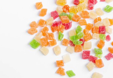 Beyaz arkaplanda Türk sevinci.